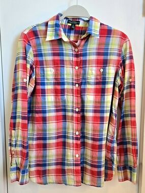 Ralph Lauren Multicolor Plaid Button-Down Shirt
